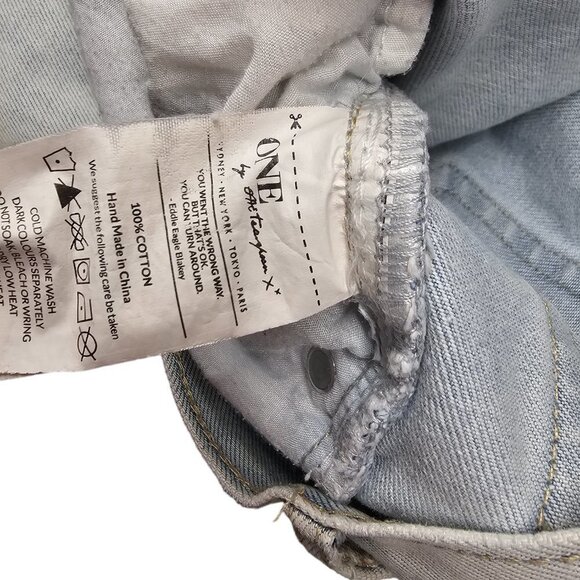 One Teaspoon Womens Awesome  Baggies Size 25 - Picture 8 of 8